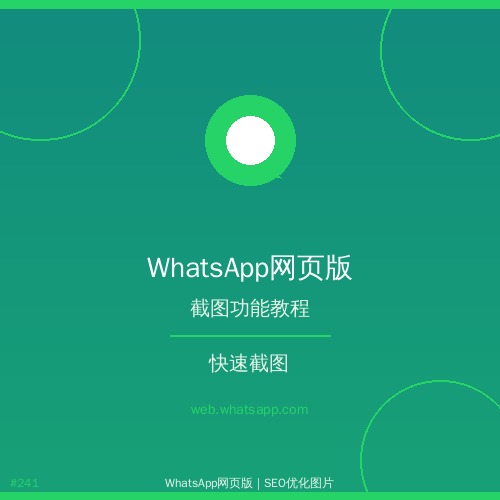 whatsapp网页版 - whatsapp网页版自动下载设置指南（新手必看）